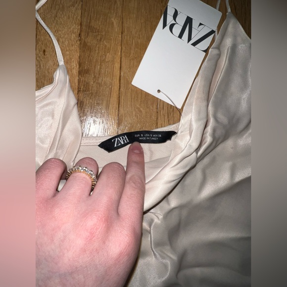 Zara satin top - Picture 3 of 4